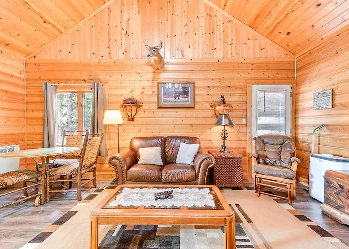 Secluded Bigfork Cabin W/ Canoes & Views!